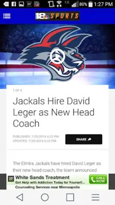 MyTwinTiers WETM 18 Sports App android App screenshot 1